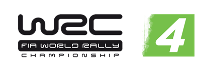 WRC 4: FIA World Rally Championship logo for Xbox 360
